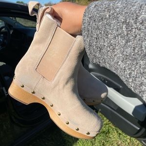 J. Crew Leather boots size 8 women’s